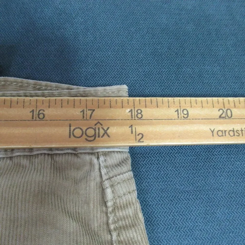 Banana Republic Pants Mens 35x32 Tan Corduroy Vintage Straight Slacks Cabincore